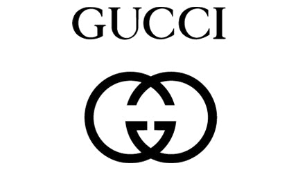 Top most popular clothing brands. Logo, icons: GUCCI, Dolce