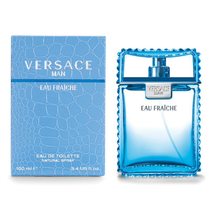 Versace Man Eau Fraiche Eau De Toilette Spray (Blue) By Versace