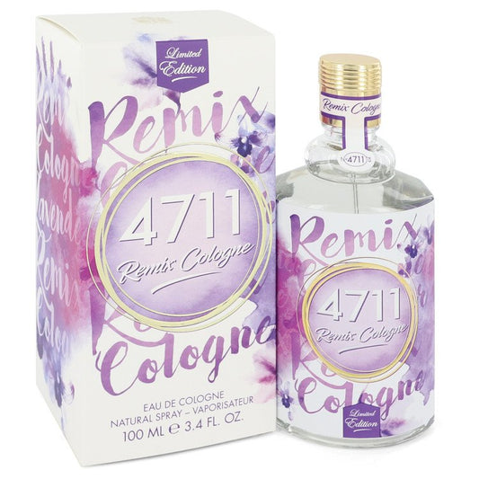 4711 Remix Lavender Eau De Cologne Spray (Unisex) By 4711