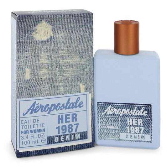 Aeropostale Her 1987 Denim Eau De Toilette Spray By Aeropostale