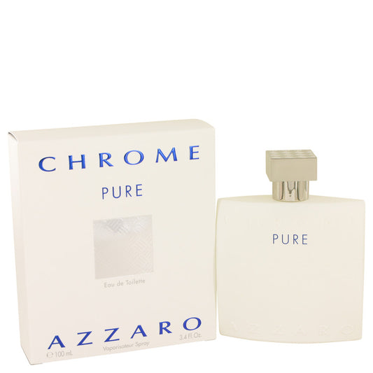 Chrome Pure Eau De Toilette Spray By Azzaro