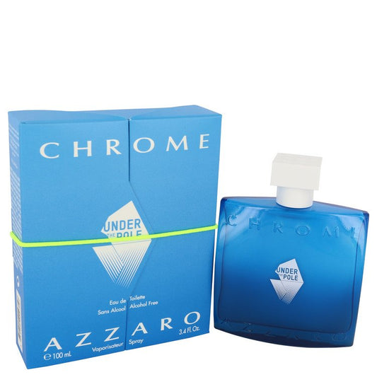 Chrome Under The Pole Eau De Toilette Spray (Alcohol Free) By Azzaro