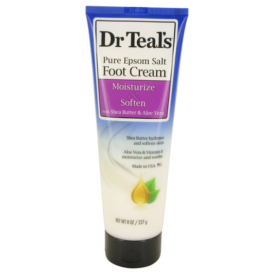 Dr Teal's Pure Epsom Salt Foot Cream Pure Epsom Salt Foot Cream with Shea Butter & Aloe Vera & Vitamin E By Dr Teal's