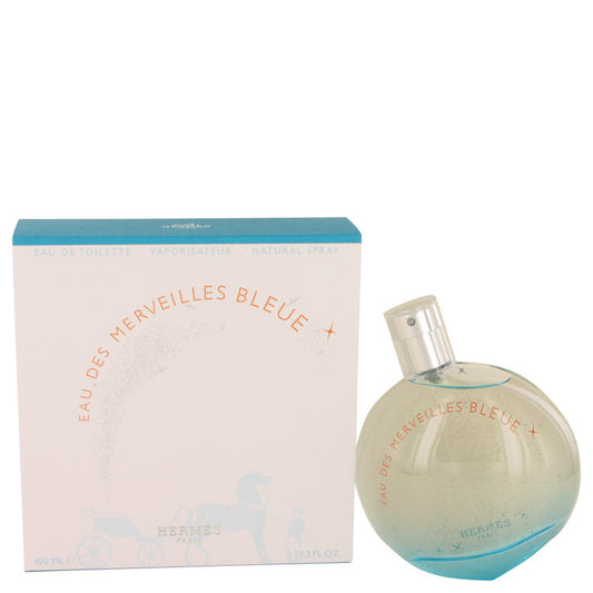 Eau Des Merveilles Bleue Eau De Toilette Spray By Hermes