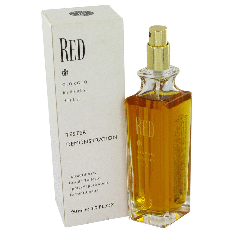 Red Eau De Toilette Spray (Tester) By Giorgio Beverly Hills