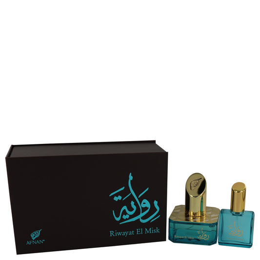 Riwayat El Misk Eau De Parfum Spray + Free .67 oz Travel EDP Spray By Afnan