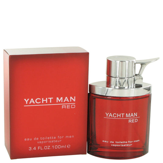 Yacht Man Red Eau De Toilette Spray By Myrurgia